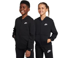 Nike Džemperis Paaugliams K Nsw Club Ft Hd Fz Ls Lbr Juodas FD3017 010