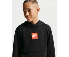 Nike Džemperis Paaugliams K Nsw Ls Ft Top Club Fam Juodas IM4939 010