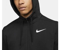 Nike Džemperis Vyrams Df Hdie Fz Fl Juodas