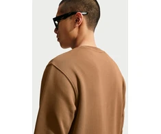 Nike Džemperis Vyrams M Nk Club Bb Crew Fl Brown FN3886 270