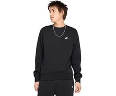Nike Džemperis Vyrams M Nk Club Bb Crew Fl Juodas FN3886 010