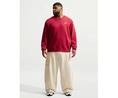 Nike Džemperis Vyrams M Nk Club Bb Crew Fl Tough Raudona FN3886 608