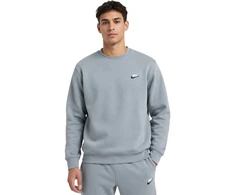 Nike Džemperis Vyrams M Nk Club Bb Crew Fl Pilkas FN3886 084