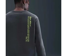 Nike Džemperis Vyrams M Nk Club Bb Crew Fl Pilkas IH4246 060