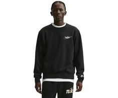 Nike Džemperis Vyrams M Nk Club Bb Crew Ctb Fl Juodas IF0679 010