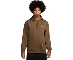 Nike Džemperis Vyrams M Nk Club Bb Po Hoodie Fl Brown FN3859 235