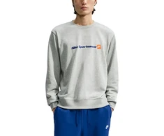 Nike Džemperis Vyrams M Nk Club Ft Crew Play Pilkas IM5536 063