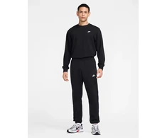 Nike Džemperis Vyrams M Nk Club Ft Crew Juodas FN3888 010