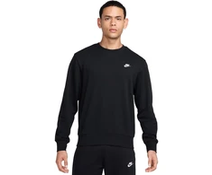 Nike Džemperis Vyrams M Nk Club Ft Crew Juodas FN3888 010