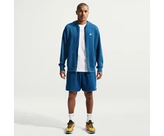 Nike Džemperis Vyrams M Nk Club Ft Fz Hoodie Mėlyna FN3884 476