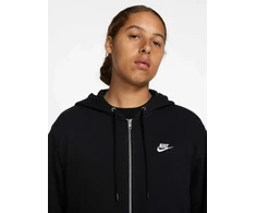 Nike Džemperis Vyrams M Nk Club Ft Fz Hoodie Juodas FN3884 010