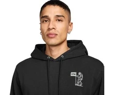 Nike Džemperis Vyrams M Nk Club Ft Po Hdy Moon Gfx Juodas HQ8594 010