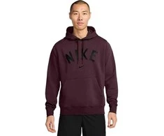 Nike Džemperis Vyrams M Nk Df Swoosh Fl Po Hoodie Burgundy FV9919 652
