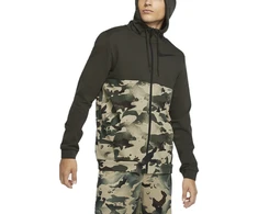 Nike Džemperis Vyrams M NK Dry FZ FA Camouflage Žalias