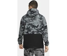 Nike Džemperis Vyrams M NK Flx Vnt MX HD FZ Jkt Camo Pilkas Juodas