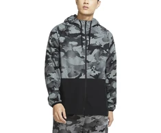 Nike Džemperis Vyrams M NK Flx Vnt MX HD FZ Jkt Camo Pilkas Juodas