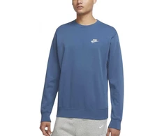 Nike Džemperis Vyrams M Nsw Club Crw Ft Mėlyna BV2666 407