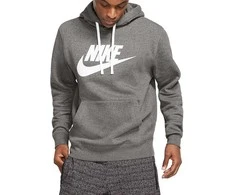 Nike Džemperis Vyrams M Nsw Club Hoodie Po BB GX Fleece Gray BV2973 071