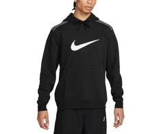 Nike Džemperis Vyrams M Nsw Sp Flc Hoodie Bb Juodas Pilkas FN0247 010