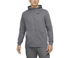 Nike Džemperis Vyrams Nk Df Hdie Fz Fl Pilkas CZ6376 071