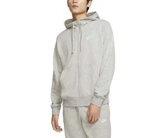 Nike Džemperis Vyrams Nsw Club Hoodie Fz Ft Gray BV2648 063