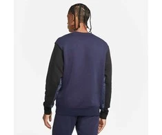 Nike Džemperis Vyrams Nsw Hybrid Flc Crew Mėlyna DJ5075 451