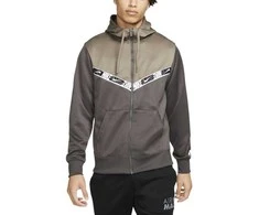 Nike Džemperis Vyrams Nsw Repeat Pk Fz Hoodie Khaki DM4672 254