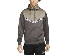 Nike Džemperis Vyrams Nsw Repeat Pk Fz Hoodie Khaki DM4672 254