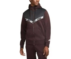 Nike Džemperis Vyrams Nsw Repeat Pk Fz Hoodie Brown DM4672 203