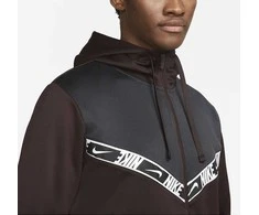 Nike Džemperis Vyrams Nsw Repeat Pk Fz Hoodie Brown DM4672 203
