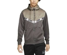 Nike Džemperis Vyrams Nsw Repeat Pk Fz Hoodie Khaki DM4672 254