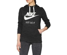 Nike Džemperis W Nsw Gym Vntg Hoodie Hbr Juodas 914414 010