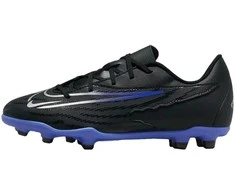 Nike Futbolo Avalynė Paaugliams Jr Phantom Gx Club Fg/Mg Juodas Mėlyna DD9564 040