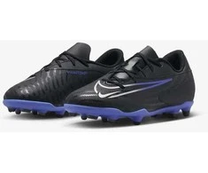 Nike Futbolo Avalynė Paaugliams Jr Phantom Gx Club Fg/Mg Juodas Mėlyna DD9564 040