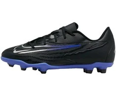 Nike Futbolo Avalynė Paaugliams Jr Phantom Gx Club Fg/Mg Juodas Mėlyna DD9564 040
