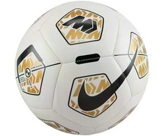 Nike Futbolo Kamuolys Nk Merc Fade Juodas Baltas Gold FB2983 102