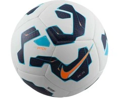 Nike Futbolo Kamuolys Nk Pitch - Fa24 Baltas Juodas Mėlyna FZ2636 100