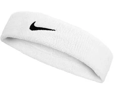 Nike Galvos Juosta Swoosh Classic Headband Baltas N1012407 101