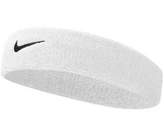 Nike Galvos Juosta Swoosh Headband Baltas