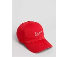 Nike Kepurė U Nsw H86 Swoosh Wash Cap Raudona 943091 657