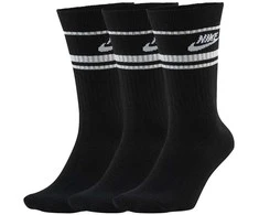 Nike Kojinės Crew Nsw Essential Stripe Juodas CQ0301 010