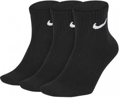 Nike Kojinės Everyday Ltwt Ankle 3PR Juodas SX7677 010