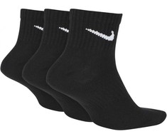 Nike Kojinės Everyday Ltwt Ankle 3PR Juodas SX7677 010