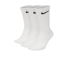 Nike Kojinės Everyday Ltwt Crew 3pr Baltas SX7676 100