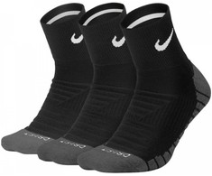 Nike Kojinės Evry Max Cush Ankle 3PR Juodas SX5549 010