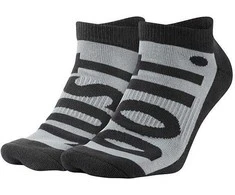 Nike Kojinės Nsw Mens 2 Ppk No Show Pilkas Baltas
