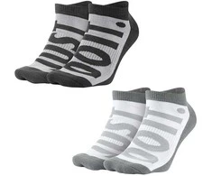 Nike Kojinės Nsw Mens 2 Ppk No Show Pilkas Baltas