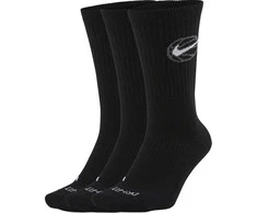 Nike Kojinės U Nk Crew Everyday Bball Juodas DA2123 010