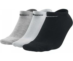 Nike Kojinės U NK Cush NS 3PR-Value Juodas Baltas Pilkas
