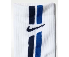 Nike Kojinės U Nk Ed Elvd Crw 3P Fta Stripe-144 Baltas IH8532 901